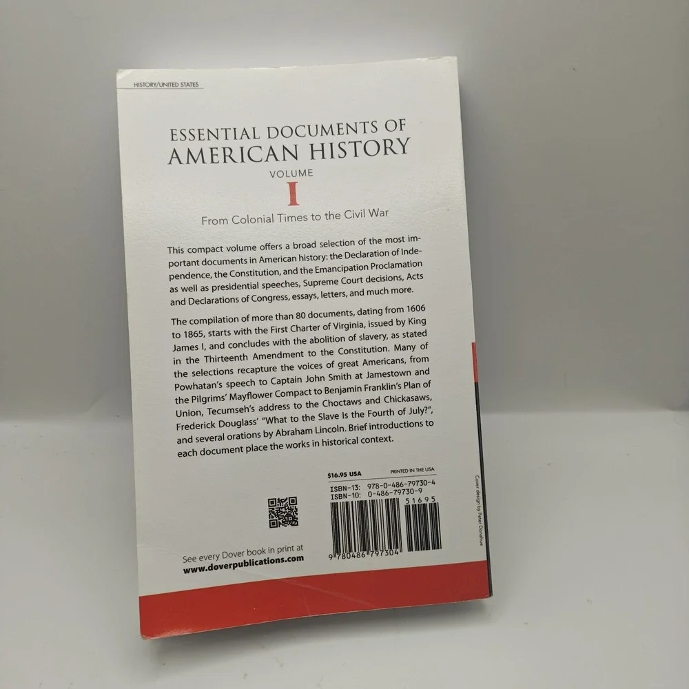 Declaration of Independence, the Constitution and Other Essential 9780486797304